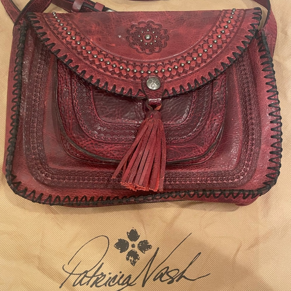NOWT Patricia Nash Cross Body Purse with dust bag